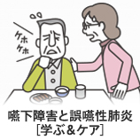 嚥下障害と誤嚥性肺炎［学ぶ＆ケア］