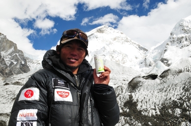 「登山家・くりき氏の挑戦を栄養サポート」の関連画像