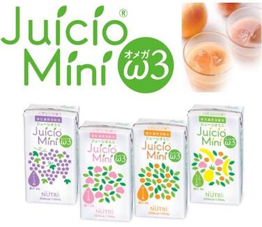 「少量・高栄養飲料「JuicioMini ω3（ジューシオミニ オメガスリー）」4種 新発売」の関連画像