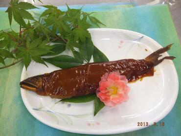 鮎の甘露煮　陽光園（熊本県下益城郡）