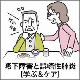 嚥下障害と誤嚥性肺炎［学ぶ＆ケア］